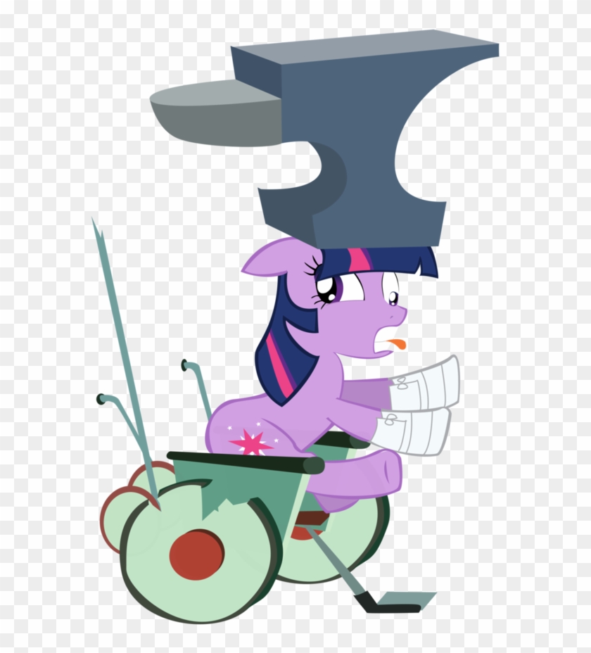 Anvil X Twilight Sparkle By Wdzajax - Cartoon #678922