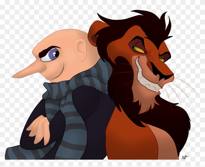 Despicable Me And Lion King Evil By Polion The - Evil Lion In Lion King #679090