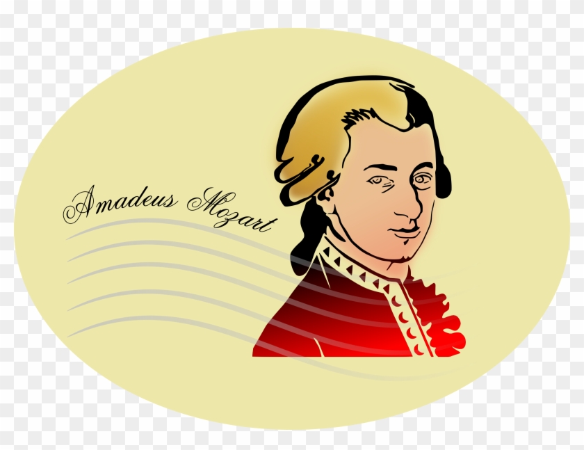 If The Mozart Effect Is A Hoax, Why Listen To Classical - Amadeus Mozart Clip Art #679126