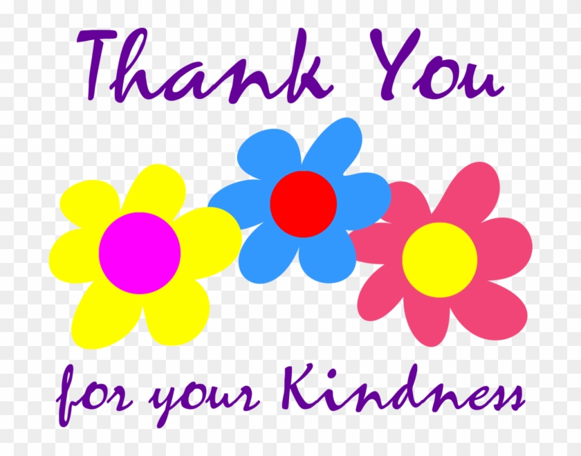 Large Thank You For Your Kindness Thanks For Your Kindness Free Transparent Png Clipart Images Download