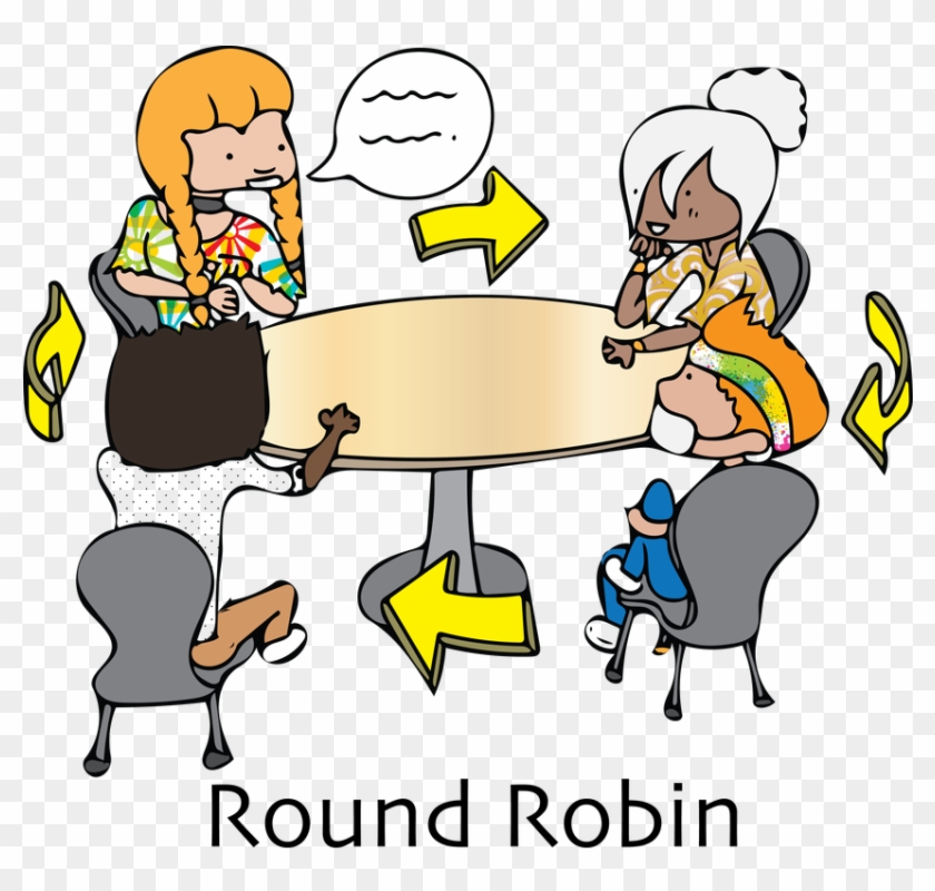 Structure Clipart Pair Work - Round Robin Cooperative Learning #679276