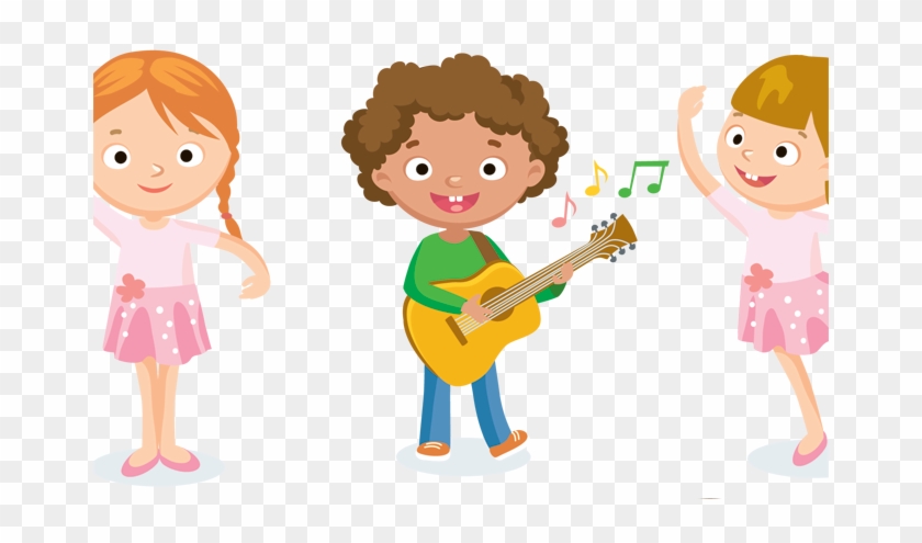Art Kaleidoscope - Kids Dancing Cartoon Png #679313