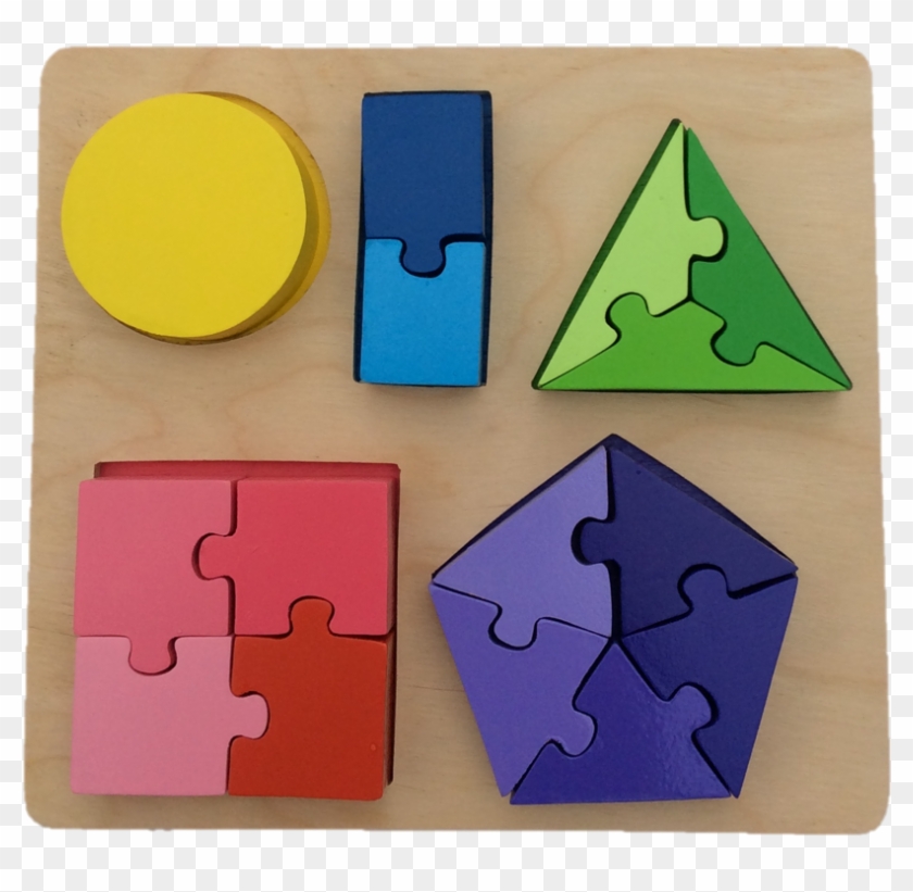 Shape Fractions Puzzle - Jigsaw Puzzle #679366