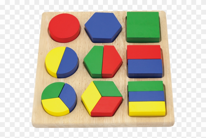 Shape Block Puzzles - Viga Wooden Shape Block Puzzle #679379