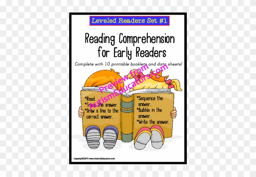 Reading Comprehension For Special Education/ Autism - Thumbnail #679455