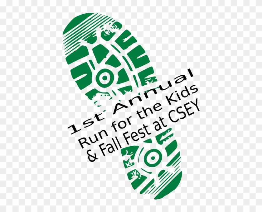 Csey Fall Fest Clip Art At Clker - Cross Country Running Shoe #679576