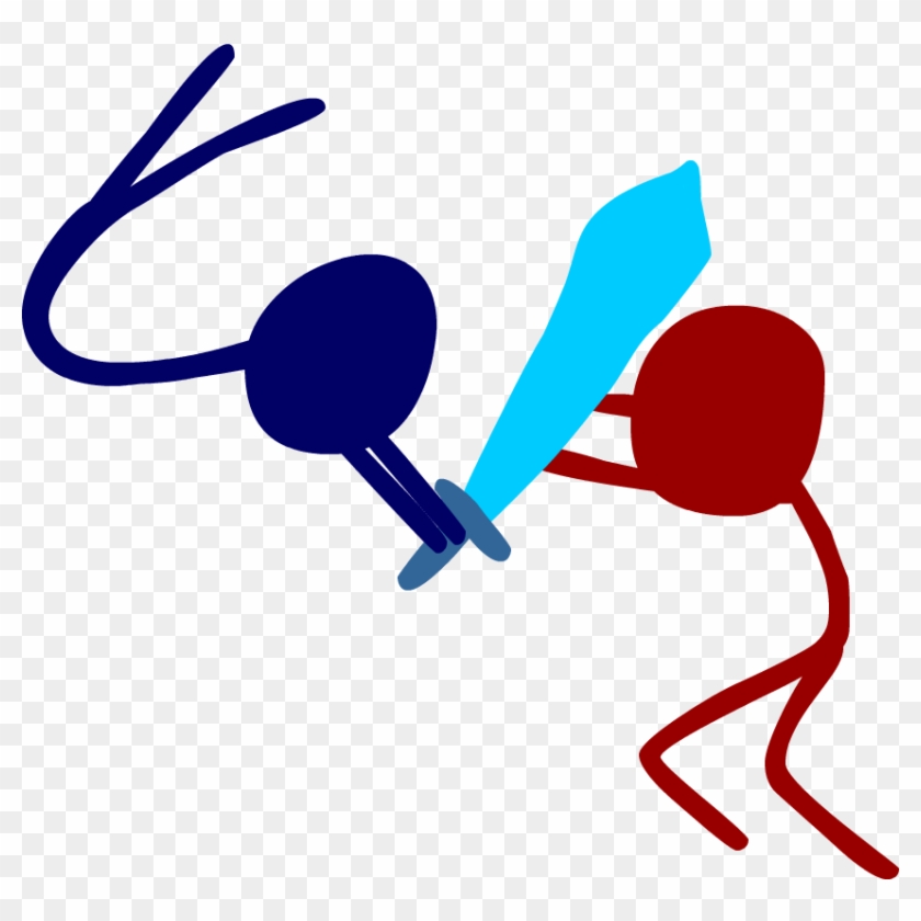 A Really Short Stick Figure Fight Animation By The - Stick Figure Fight Animation #679663