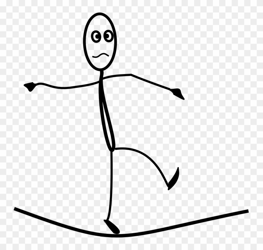 Stick Figure Bird 4, Buy Clip Art - Walking Stickman #679738