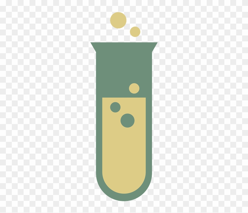Clip Art Depicting A Scientific Flask - Vektor Bahan Kimia #679766