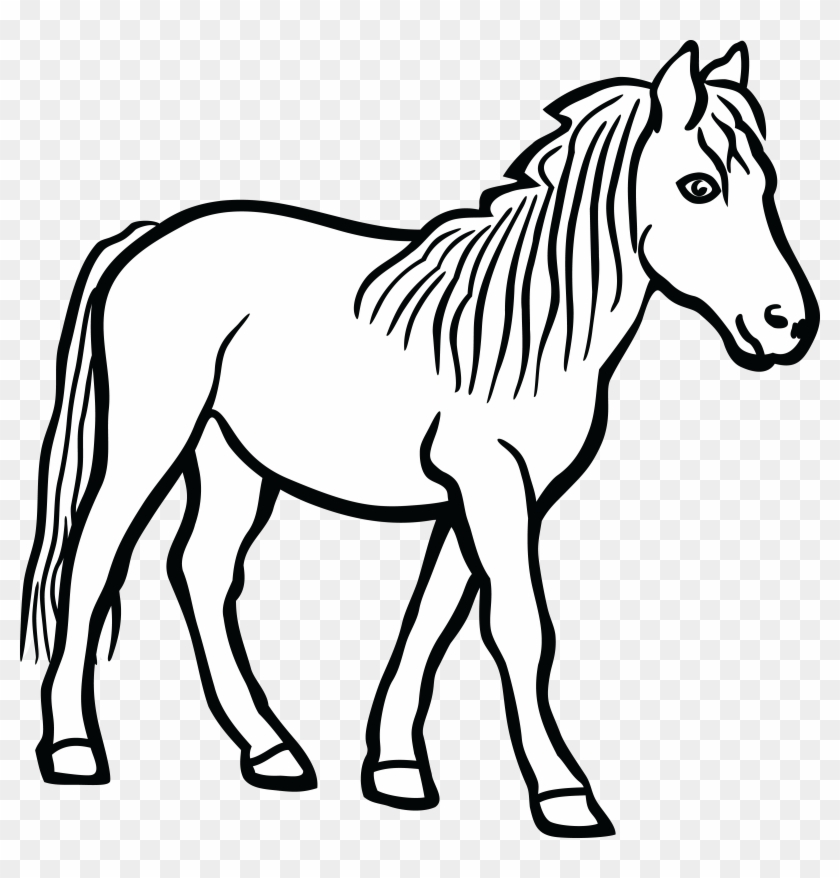 Free Clipart Of A Horse - Mane #120732