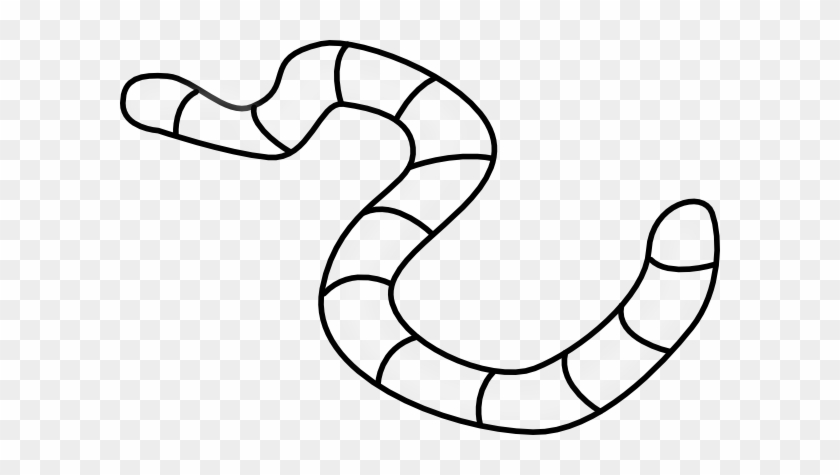 Add Favorite - Worm Black And White - Full Size PNG Clipart Images Download