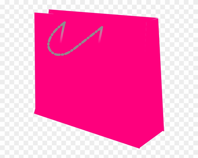 Bag Clip Art - Pink Shopping Bag Clipart #121121