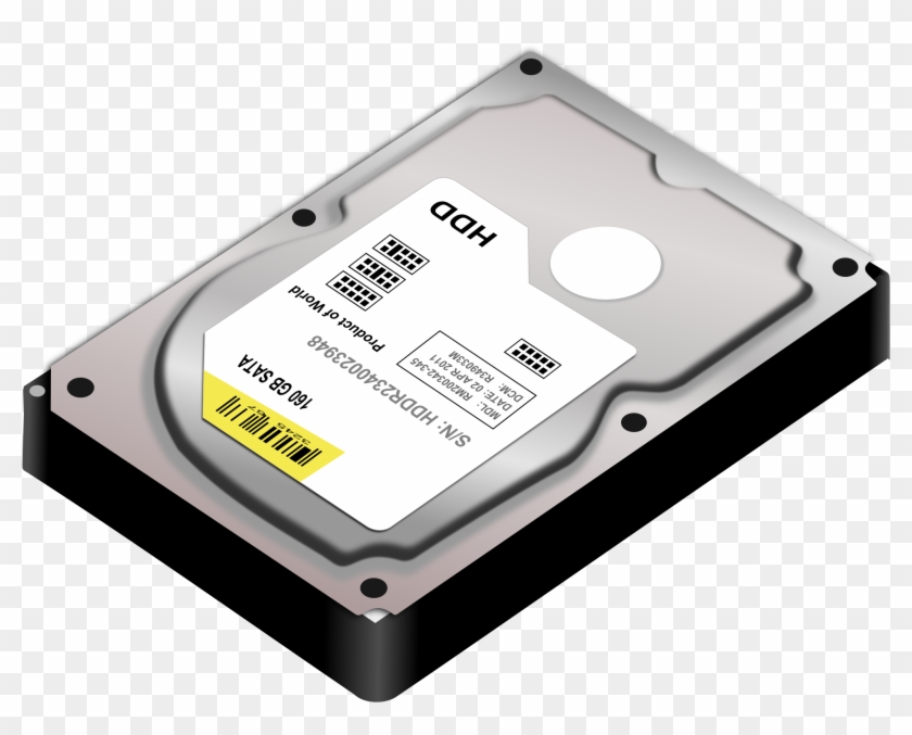 Computer Hard Drive Clipart - Hdd Computer #121191