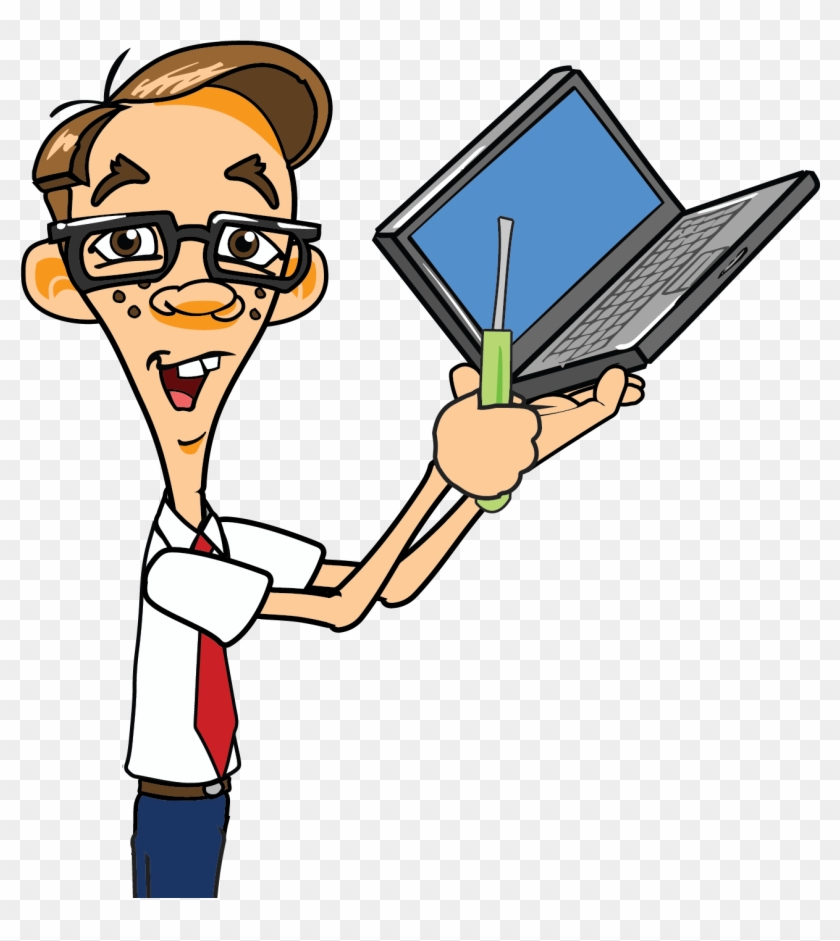 Laptop Clipart Pc Repair - Nerds On Call #121262