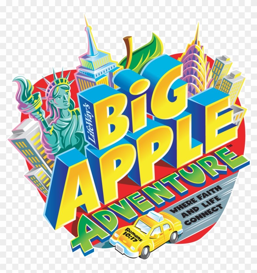 The Big Apple Clip Art - Big Apple Adventure Vbs #121300