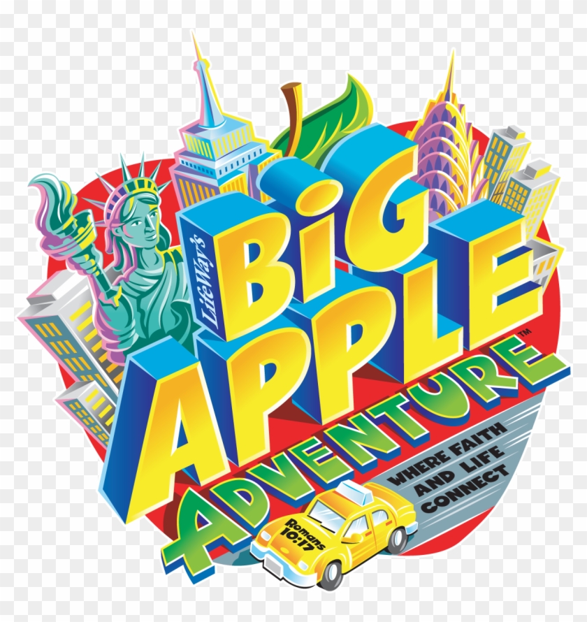 The Big Apple Clip Art - Big Apple Adventure Vbs #121300