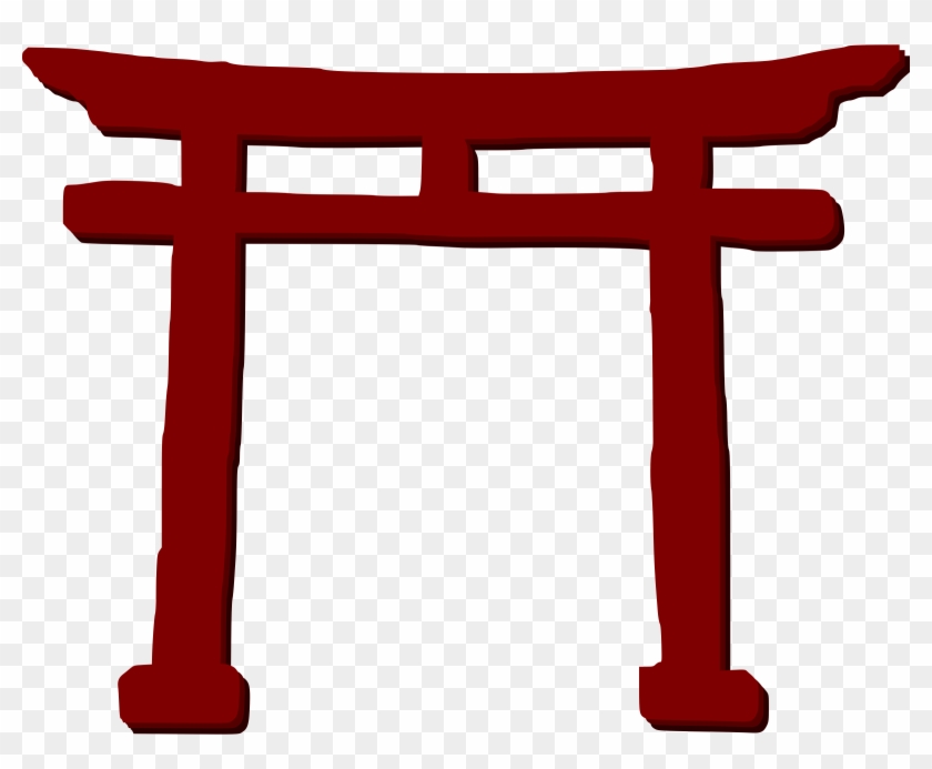 Big Image - Torii Gate Clipart #121332