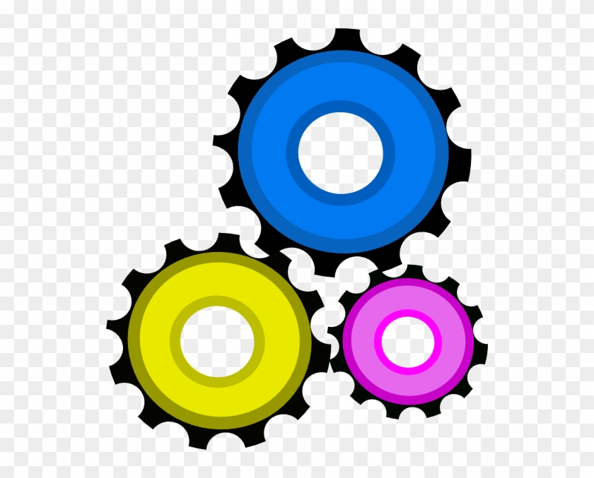 Clock Gears Clipart Gear Clip Art At Clker Com Vector - Gear Clipart #121382