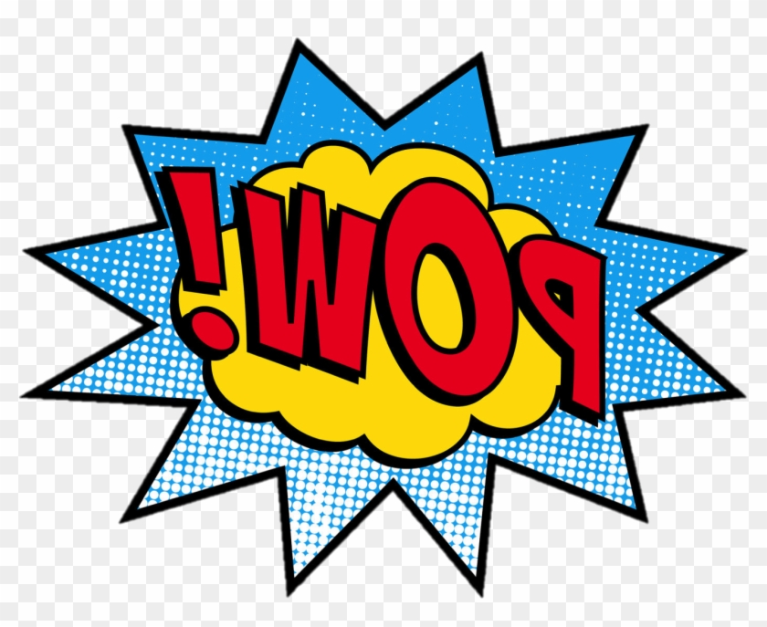 superhero action words png