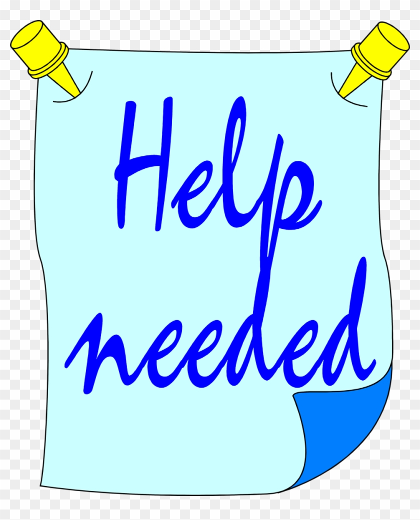 Help Wanted Clip Art Free - Free Clip Art Help Needed #121688