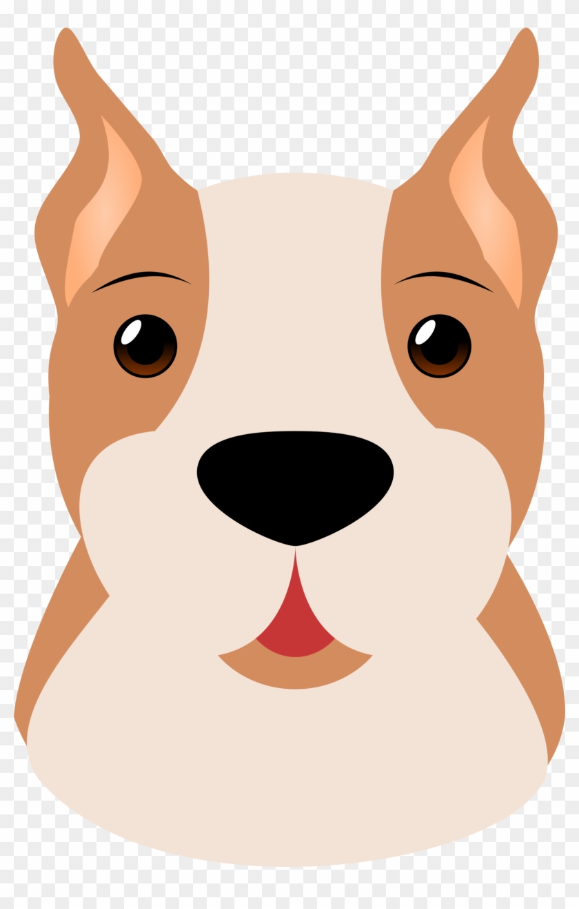 Free Stock Photo Of Boxer Dog Face Vector Clipart - Dog Face Clipart #121698