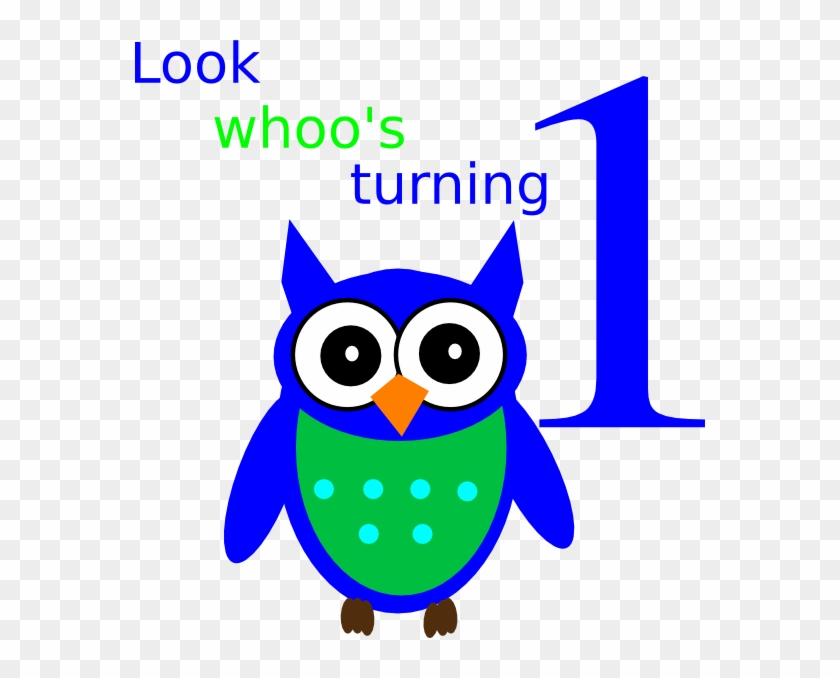 Look Whos Turning One Camden Clip Art At Clker - Look Whos Turning One #121745