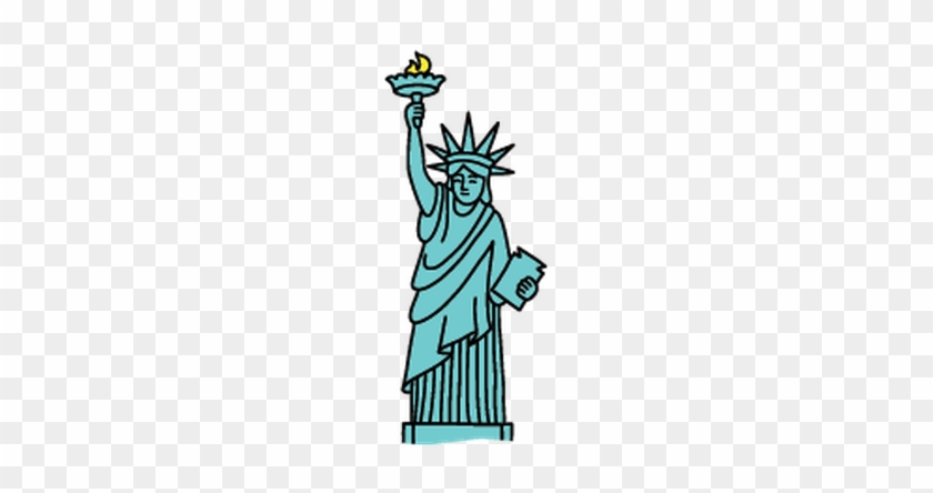 Statue Of Liberty Landmarks Clipart The Arts Media - Statue Of Liberty Clip Art #121926