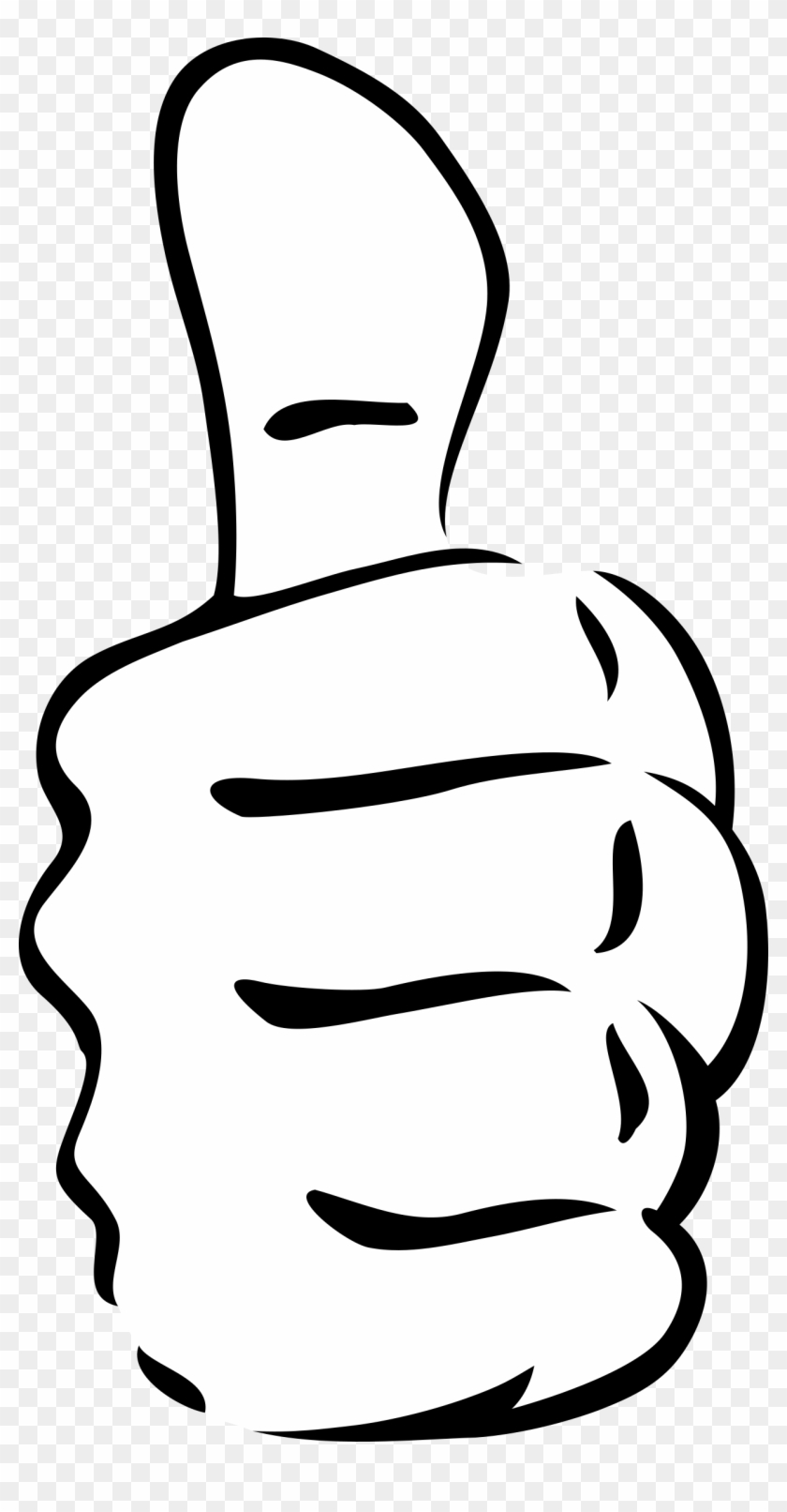 Big Image - Thumbs Up Clip Art #121985