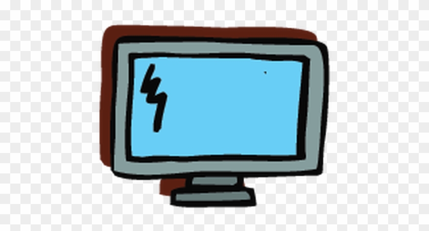 Computer Monitor 1 - Electronics Clipart #122001