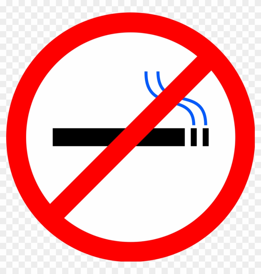 No Smoking Clipart Vector Clip Art Online Royalty Free - Angel Tube Station #122014