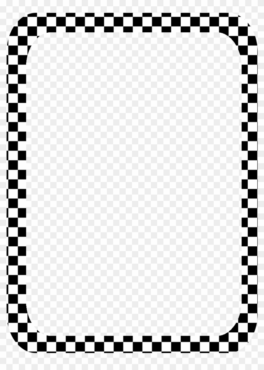 Images For Checkered Border Checkered Borders Full Size PNG Clipart