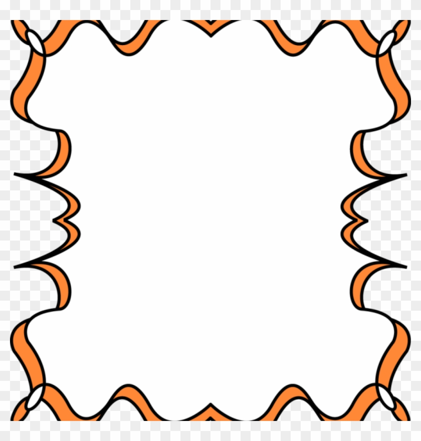 Football Border Clipart Free Football Border Clipart - Halloween Border Clip Art Png #122125