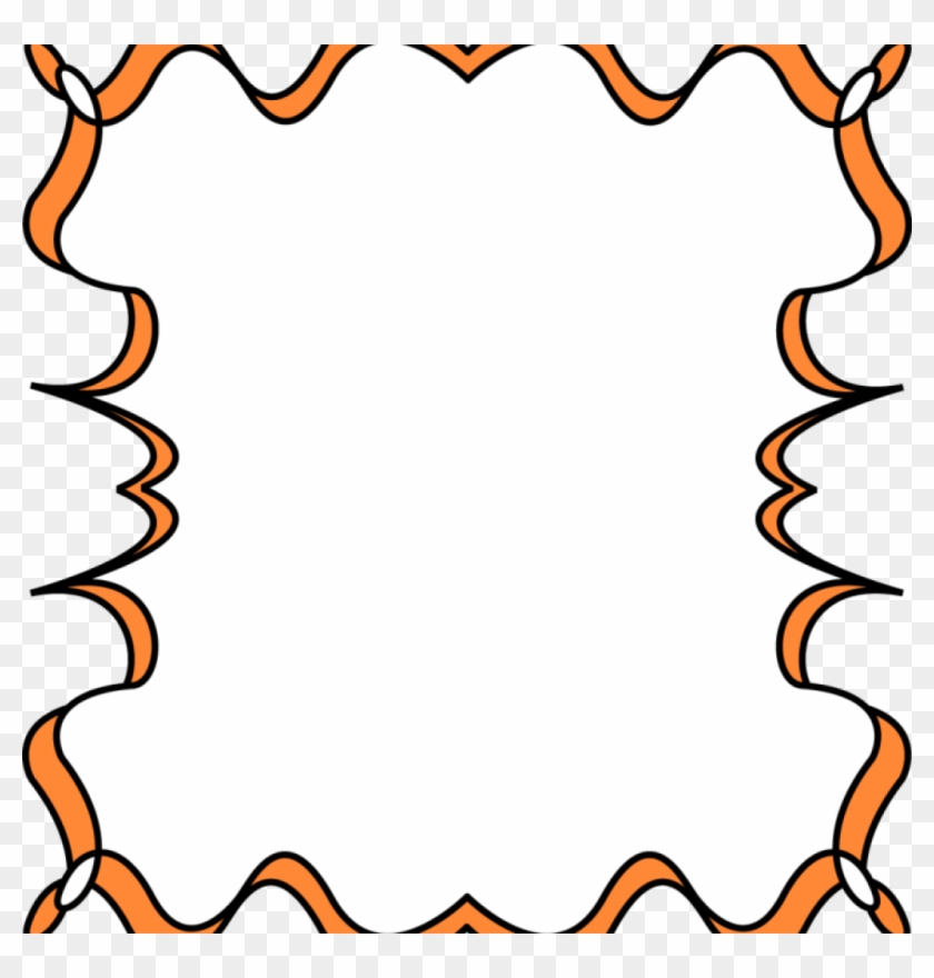 Football Border Clipart Free Football Border Clipart - Halloween Border Clip Art Png #122125