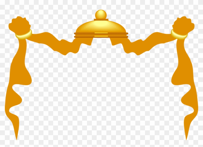 Christmas Border Clipart Gold - Golden Frame Hd Png #122140