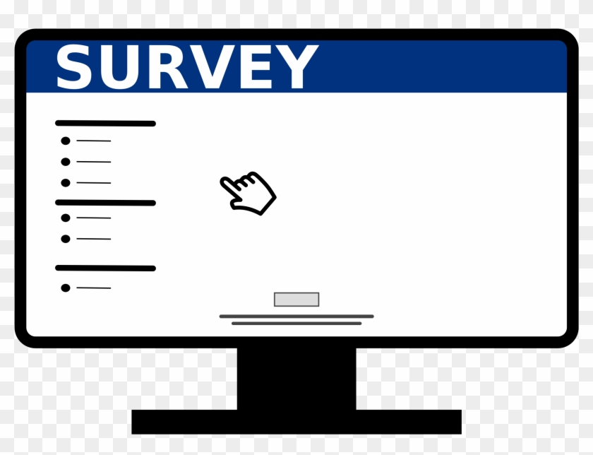 Clipart - Online Survey Icon #122265