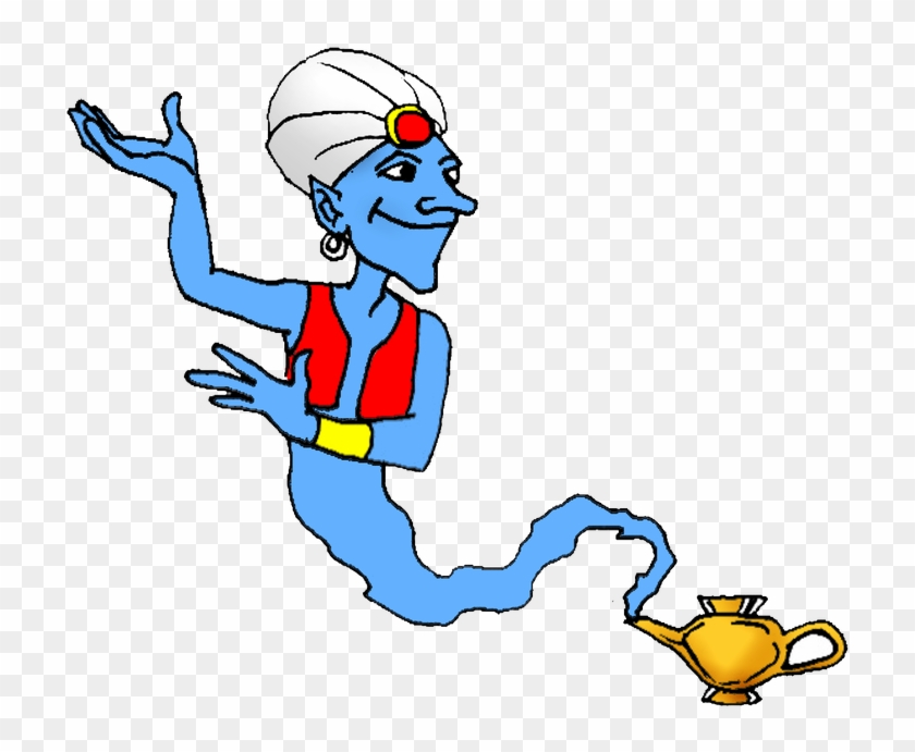 Genie One Thousand And One Nights Jinn Clip Art - Genie One Thousand And One Nights Jinn Clip Art #122399