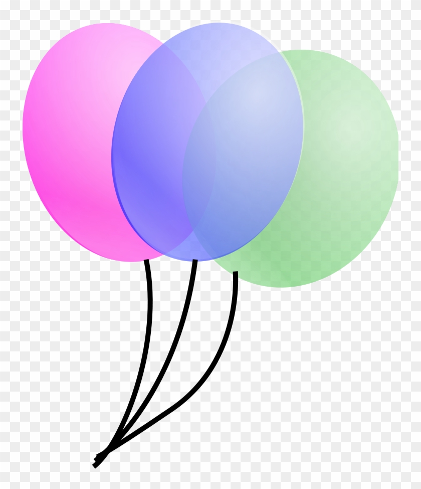 Party Balloons Clipart, Vector Clip Art Online, Royalty - Balloons Clip Art #122384