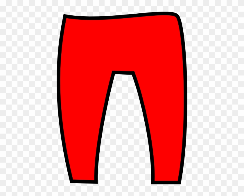Red Pants Clipart - Red Pants Clipart #122457