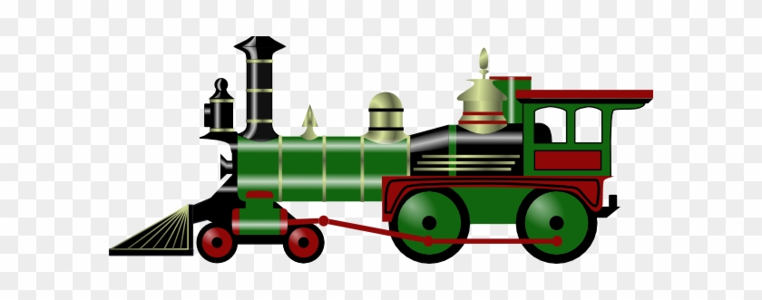 Free Vector Train Clip Art - Christmas Train Clip Art #122481