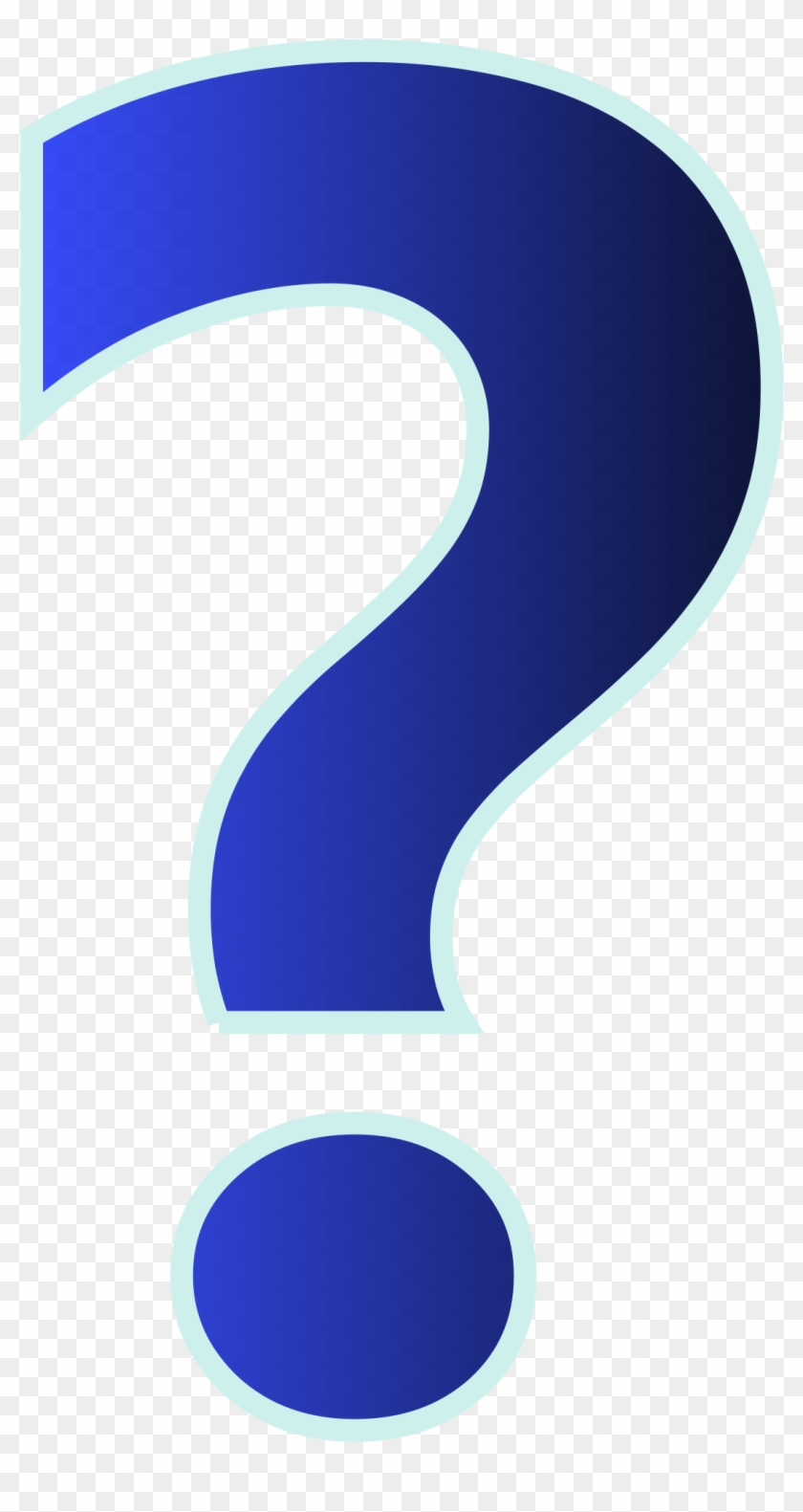 Purple Question Mark Clip Art Free Clipart Images - Blue Question Mark Clip Art #122514