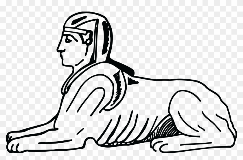 Free Clipart Of An Egyptian Sphinx - Sphinx Clip Art #122547