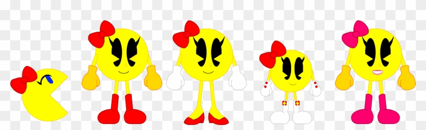 Banana Clipart Pacman - Ms Pacman X Pac N Roll #122700