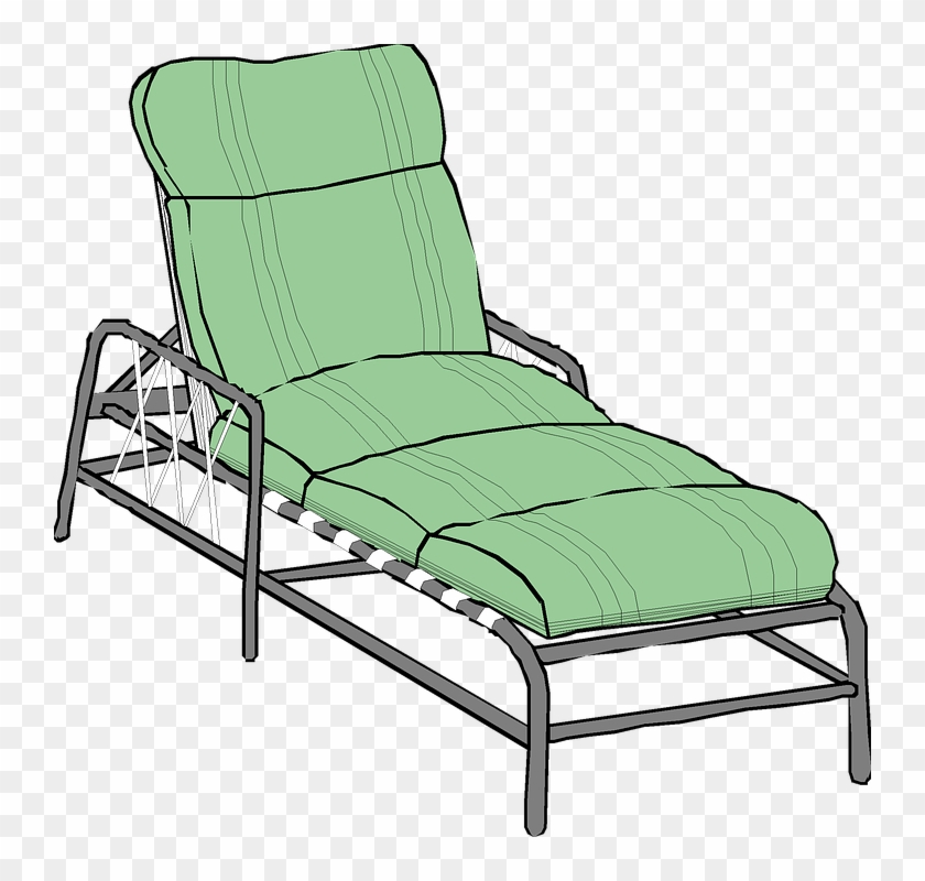 Couch Lounger Pool Relax Isolated Clip Art - Rocking Chair #122849