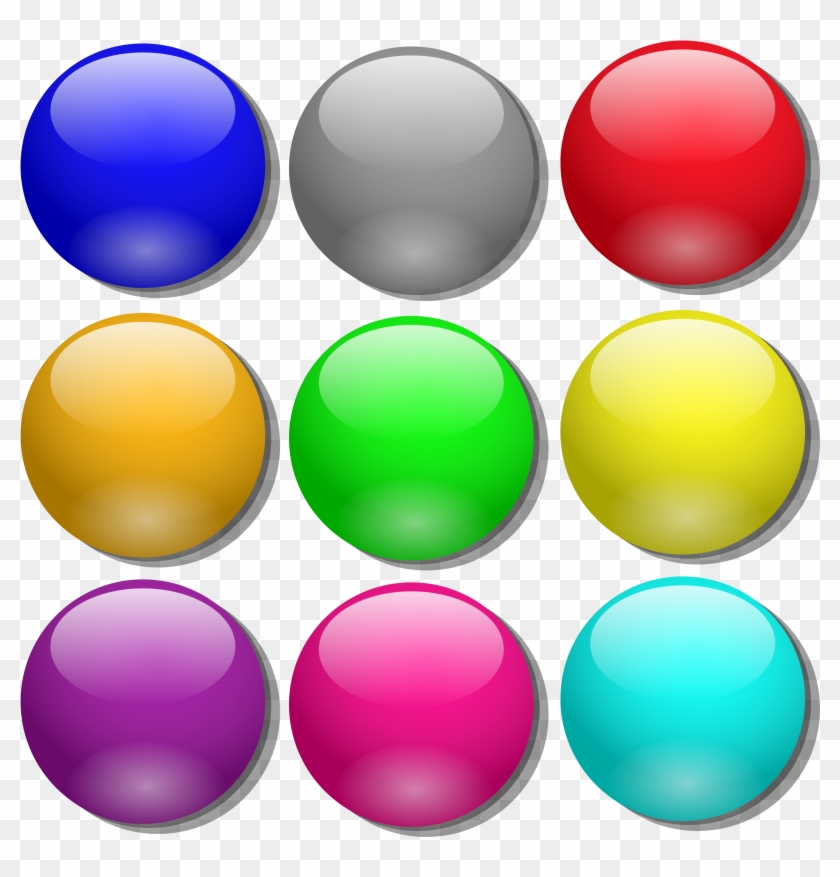 Big Image - Marbles Clip Art #122878