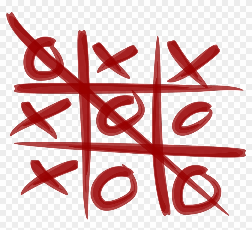 Free Vector Tic Tac Toe Clip Art - Tic Tac Toe Game #123269