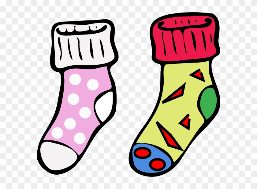 Socks2 Clip Art - Socks Clip Art #123344