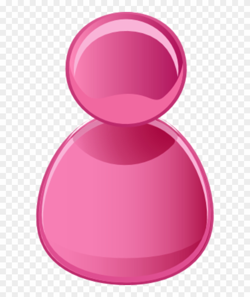 User Icon Vector Clip Art Clipart - Pink Person Icon Png #123504