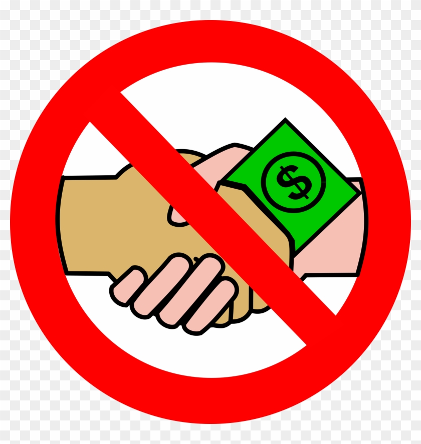 No Money Handshake Pictures Free Download Clip Art - No Conflict Of Interest #123550