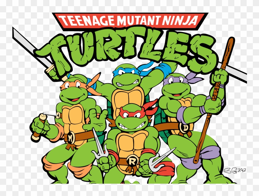 Turtle Clipart Logo Png - Teenage Mutant Ninja Turtles #123576