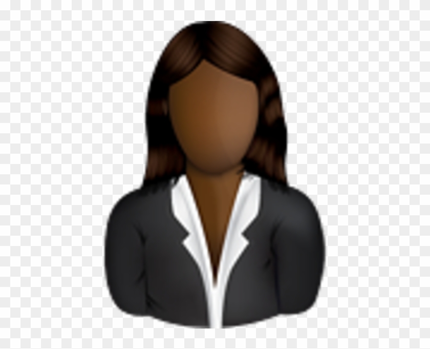 Black Female Business User - Female User Icon #123581
